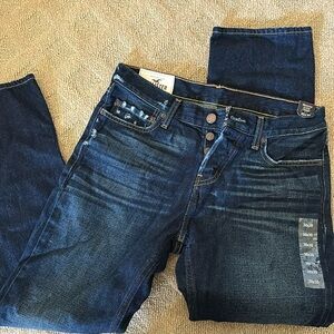 Dark wash hollister jeans